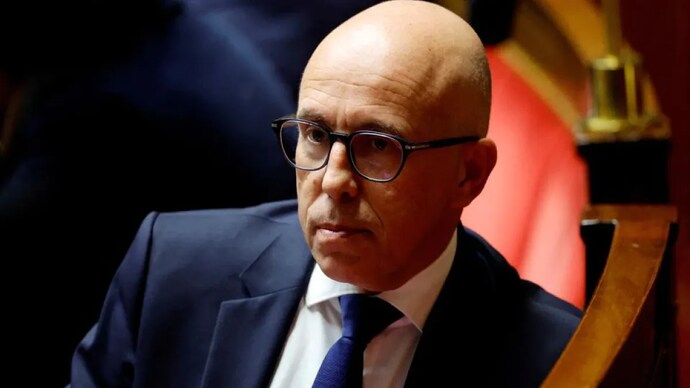 Member of parliament Eric Ciotti of the French conservative party Les Republicains (LR) attends a debate to enshrine abortion rights in the constitution, at the National Assembly in Paris, France (Photo: Reuters)