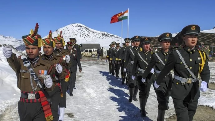 This is the first major clash between the Indian and Chinese armies since the face-off in the Galwan Valley in June 2020 (File)