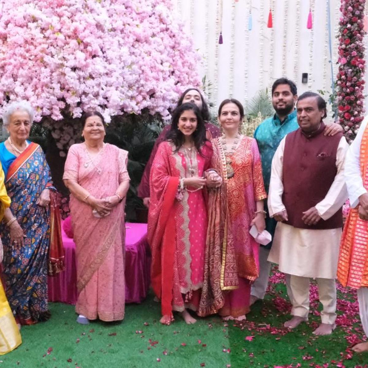 radhika merchant pink dress Radhika Merchant Pre-Wedding Looks to Take Inspiration from