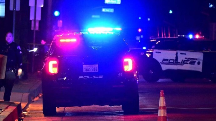 Police at the scene of a shooting at Monterey Park (Photo: AFP)