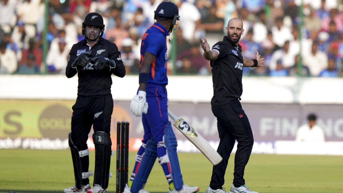 Ravichandran Ashwin Fumes Over Hardik Pandya'S Controversial Dismissal; Says He Was &Quot;Clearly Not Out&Quot; 2 Hardik Pandya was adjudged to be bowled by Daryll Mitchell in the first ODI (Courtesy: AP)