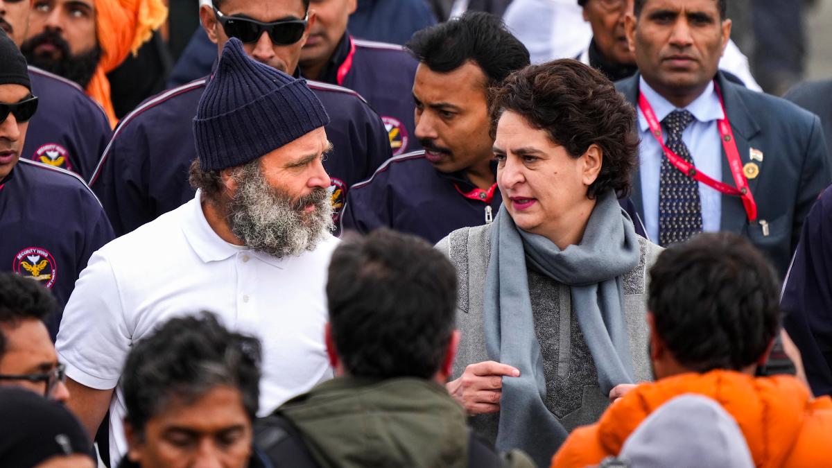 Rahul Gandhi and Priyanka Gandhi Vadra 