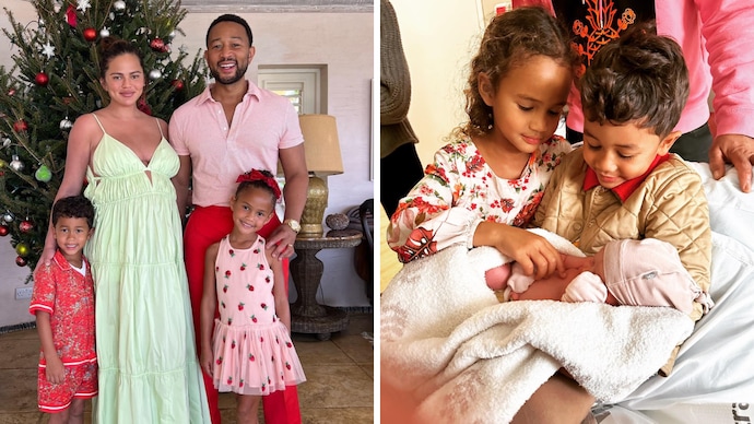 John Legend and Chrissy Teigen welcome baby girl. See adorable pic