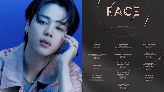 Jimin of BTS' debut solo album Face to have 6 songs. Promotional