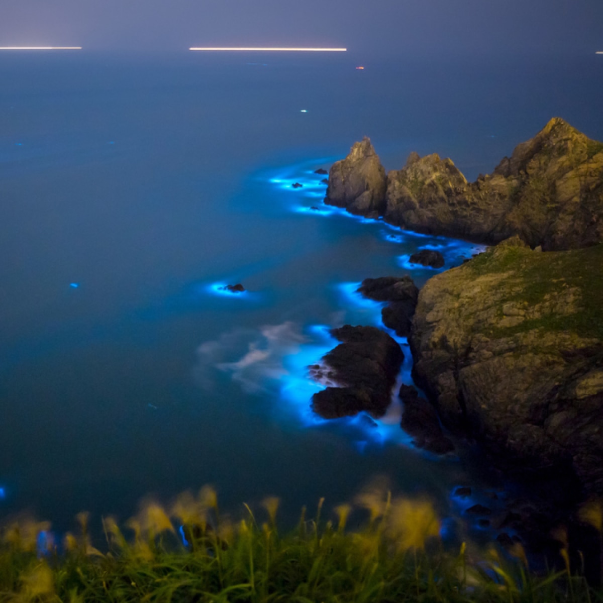 Incredible places that glow in the dark