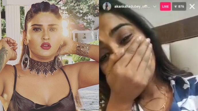 Akanksha Dubey was seen crying inconsolably during Instagram Live, hours  before she died by suicide: Reports - India Today