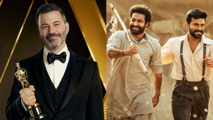 Jimmy Kimmel called RRR a Bollywood film at Oscars 2023. Jimmy Kimmel called RRR a Bollywood film at Oscars 2023.