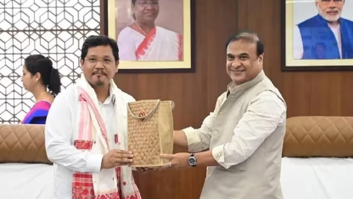 Assam CM Himanta Biswa Sarma, Meghalaya's Conrad Sagma meet to resolve border dispute - Vimarsana News