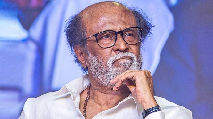 Superstar Rajinikanth asks assistant not to hold umbrella at Sarath Babu's  funeral. Video goes viral - India Today