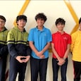 Class 10 students create a portable device to beat the heat. Class 10 students create a portable device to beat the heat.