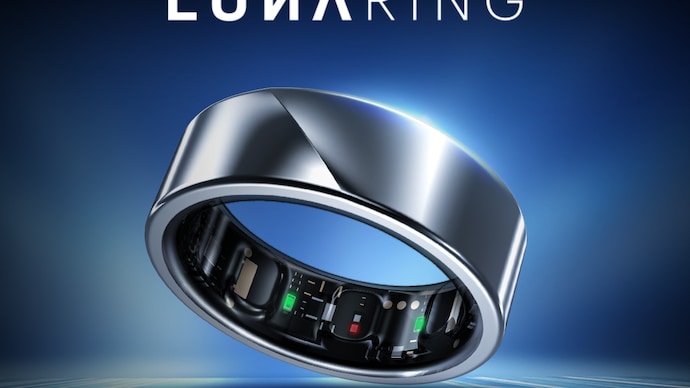 Noise Luna Ring with heart rate body temperature Sp02 tracker