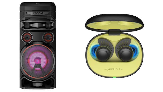 LG launches XBoom party speakers and Tone Fit TF7 TWS earbuds in