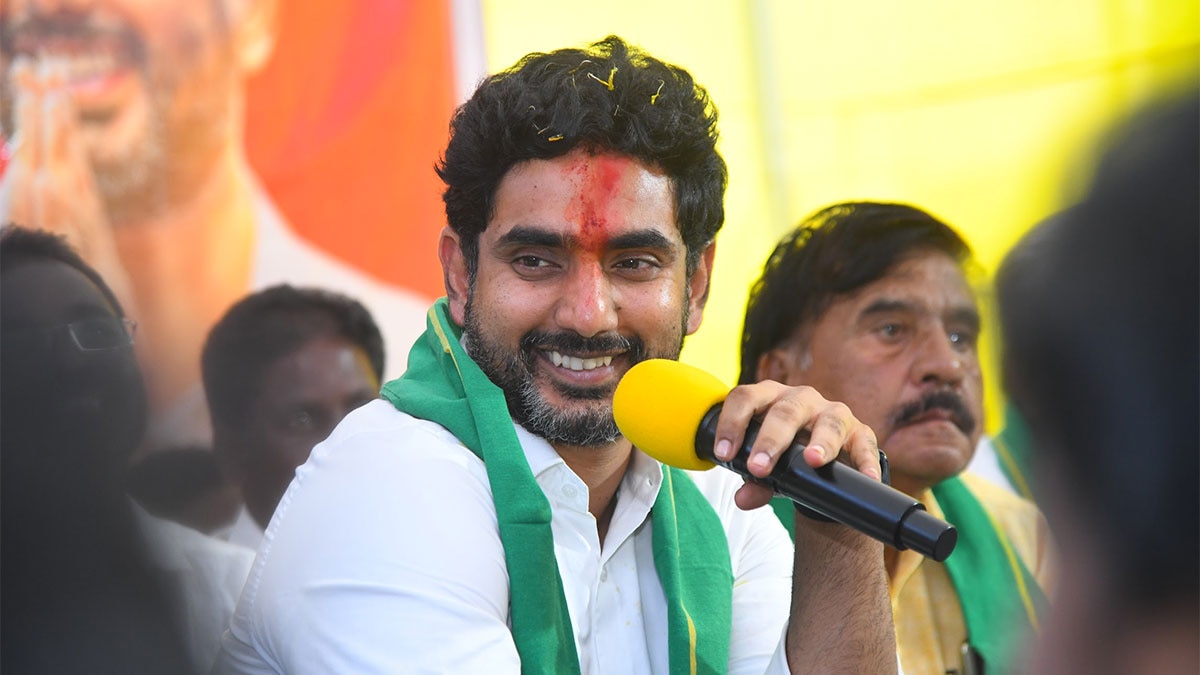 Telugu Desam Party leader Nara Lokesh; (Photo: Santhosh Mavuru)