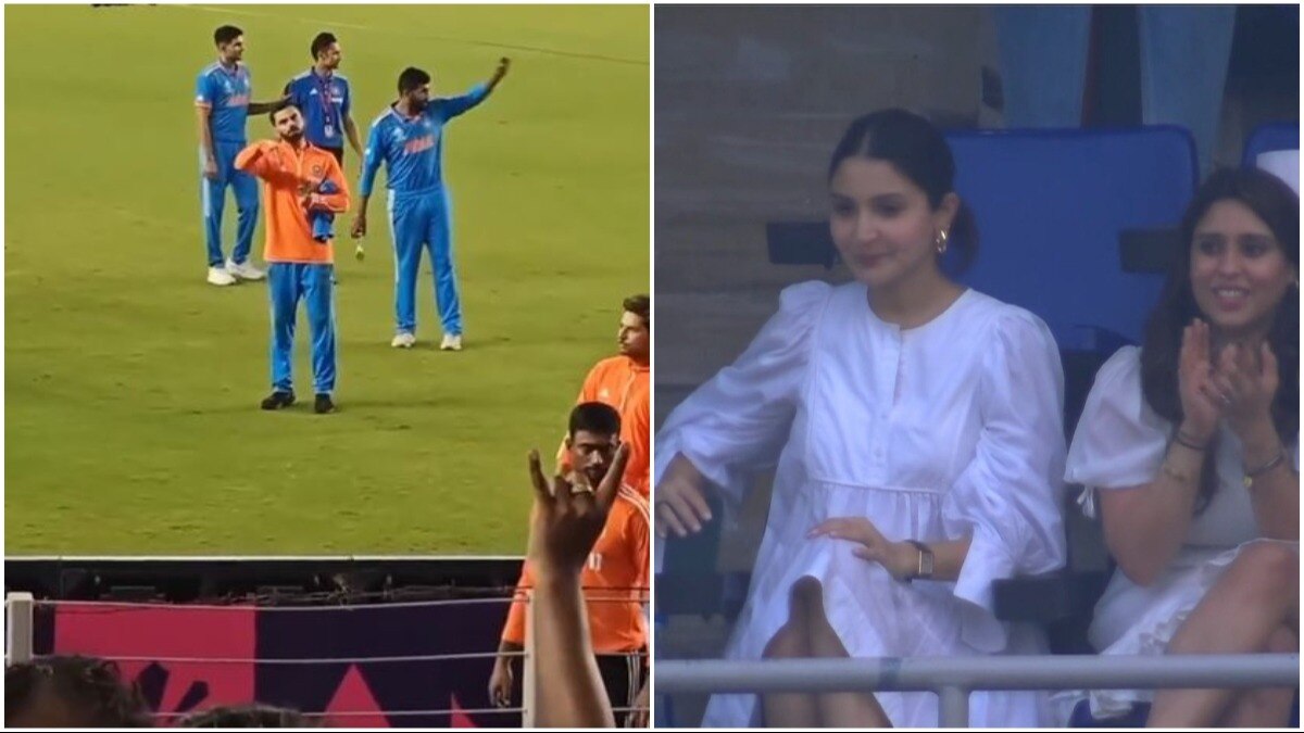 Anushka Sharma has the cutest reaction to husband Virat Kohli's