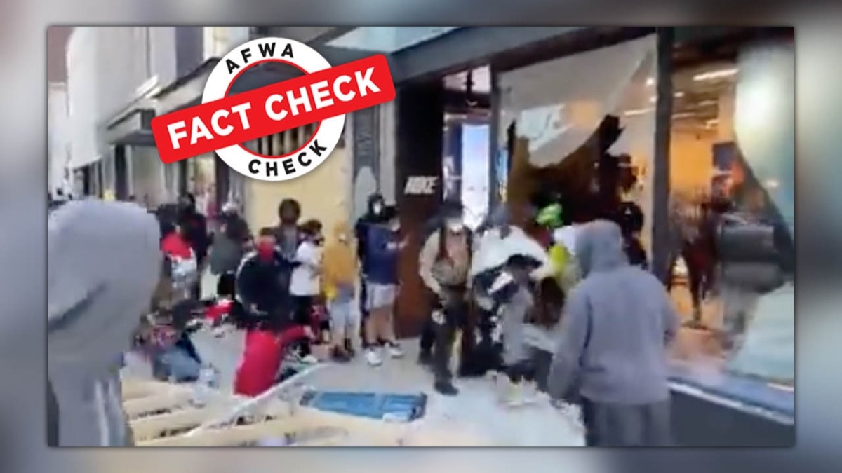 Nike store shop black friday video