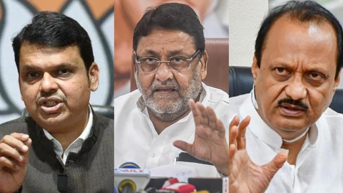 BJP vs Ajit Pawar's NCP over Nawab Malik joining Maharashtra ruling alliance