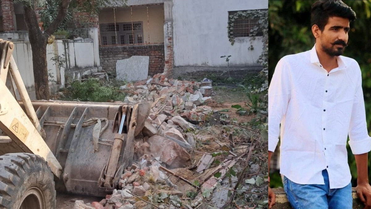 House of Karni Sena chief's shooter demolished