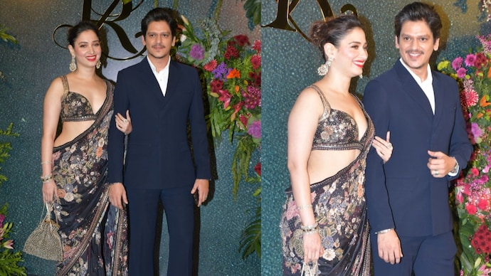 Watch: Vijay Varma, Tamannaah Bhatia turn heads at Randeep Hooda and Lin  Laishram's reception - India Today