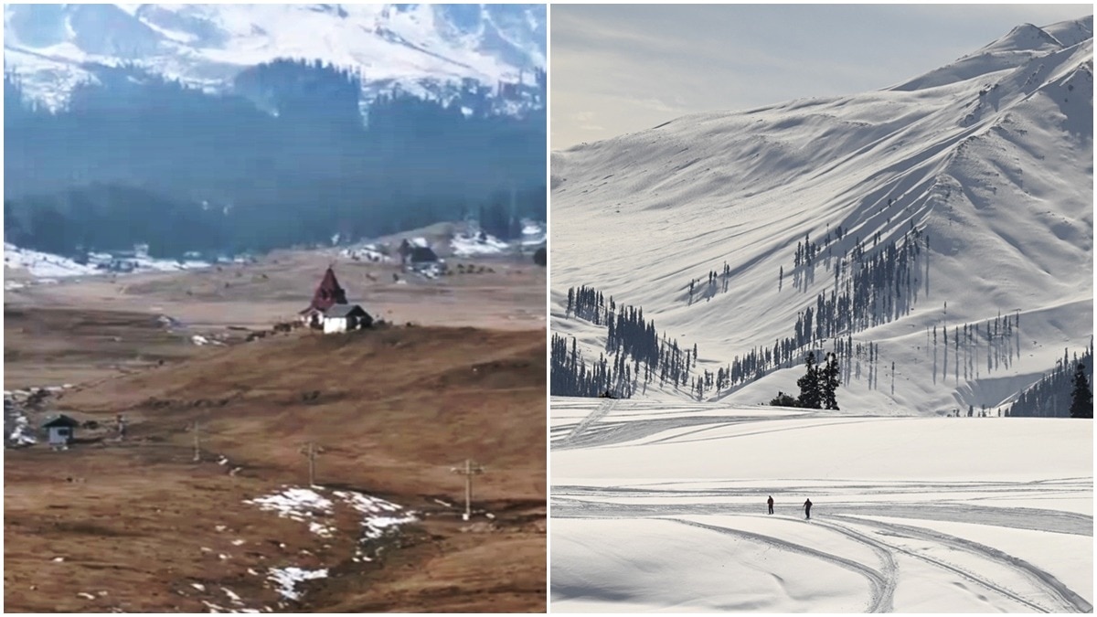 Gulmarg remains dry, Kashmir awaits winter rain Where has the snow