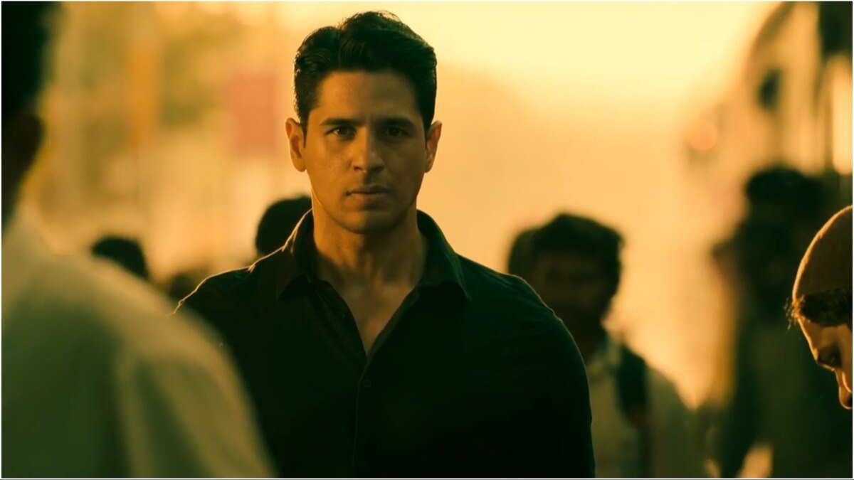 Sidharth Malhotra in a still from 'Indian Police Force'