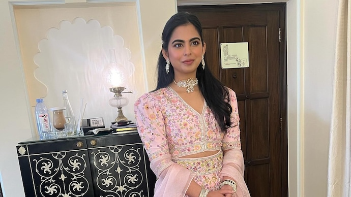 Isha Ambani's third outing in pink lehenga is a cool lesson in repeating outfits - India Today