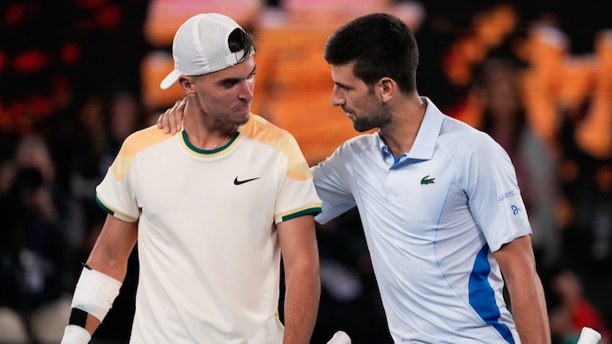 Australian Open 2024; Novak Djokovic fends off inspired teenager Dino  Prizmic in blockbuster opening-round clash - India Today