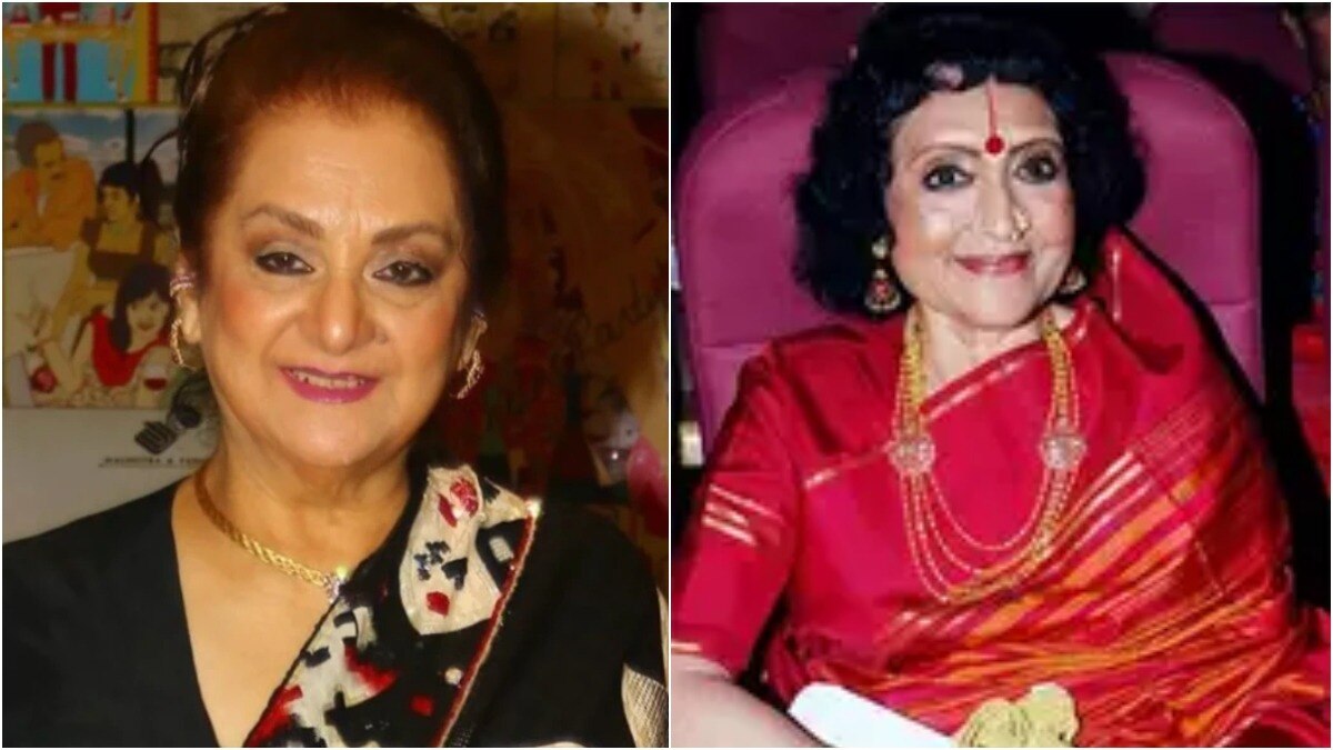 Saira Banu congratulates Vyjayanthimala