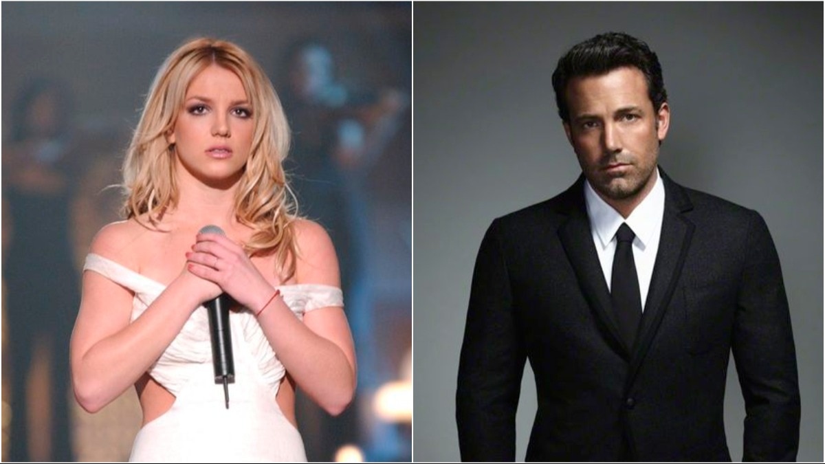 Britney Spears revealed she once made out with Ben Affleck.
