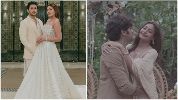 Surbhi Chandna shares roka ceremony video with Karan Sharma in Goa - India Today