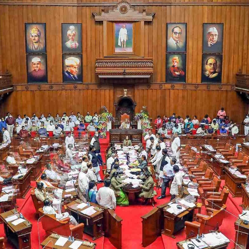 Legislative Council rejects bill related to tax on income of temples in Karnataka, 18 members vote against