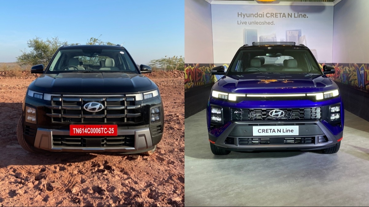 Hyundai Creta vs Hyundai Creta N Line