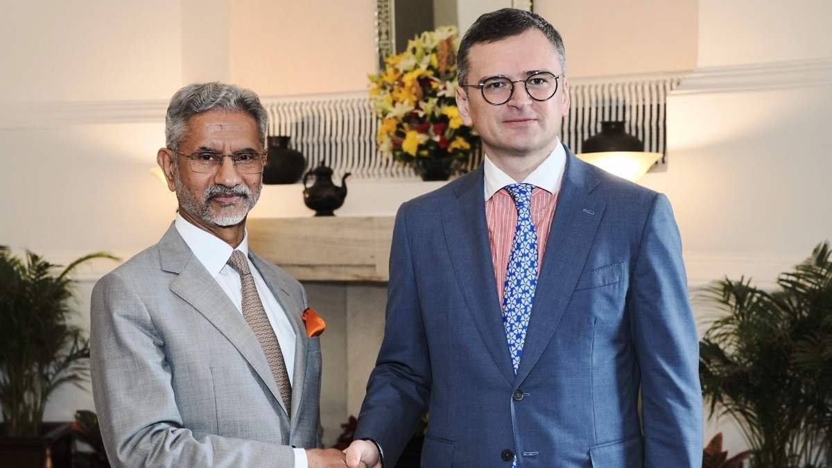 S Jaishankar, Ukrainian foreign minister discuss bilateral ties, global security