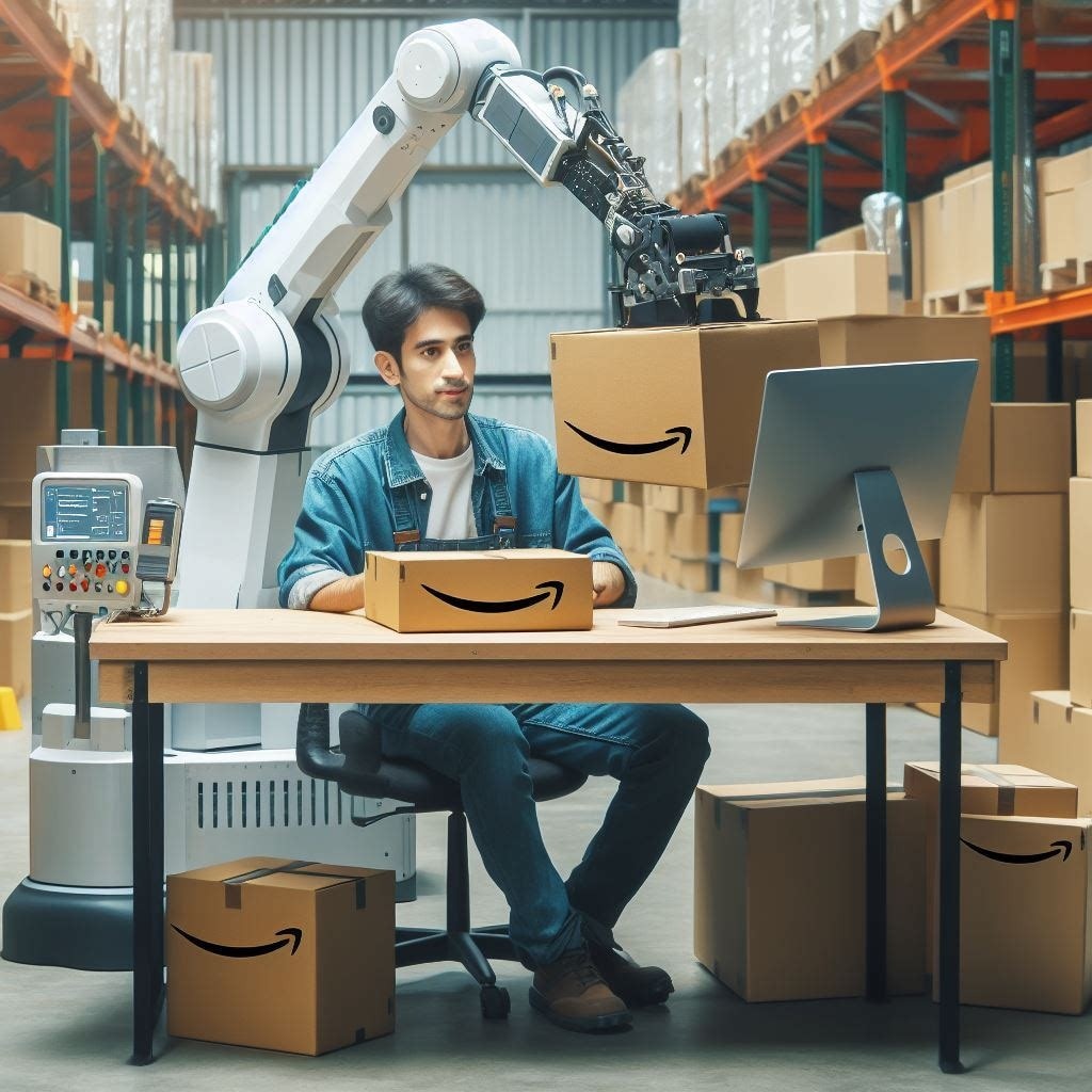 Amazon executive says robots stealing human jobs is a myth, they are a huge help instead - India Today