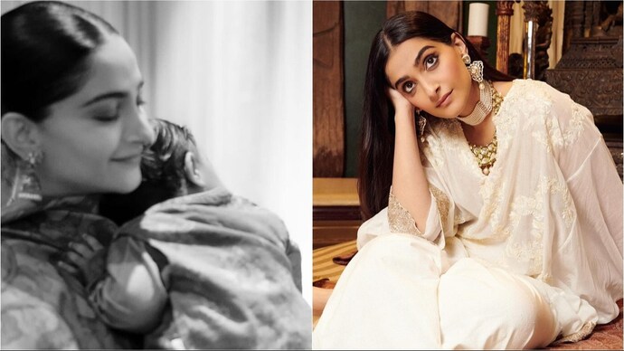 Sonam Kapoor was blessed with son Vayu in August 2022. (Photo: Instagram/Sonam Kapoor) Sonam Kapoor, Sonam Kapoor weight gain, Sonam Kapoor son