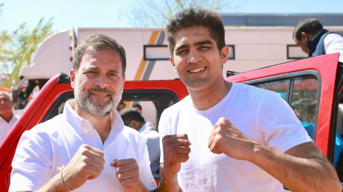 Vijender Singh reposted Rahul Gandhi's tweet jabbing PM, joined BJP day later