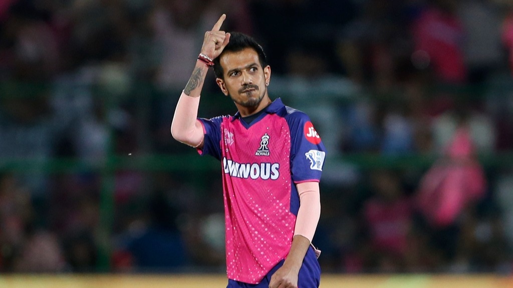 RR's special tribute to Chahal on completing 200 IPL wickets