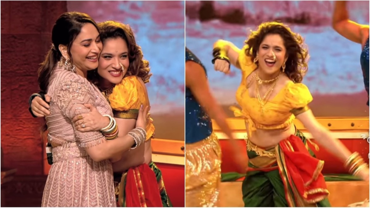 Ankita Lokhande impresses Madhuri Dixit with special performance on her song