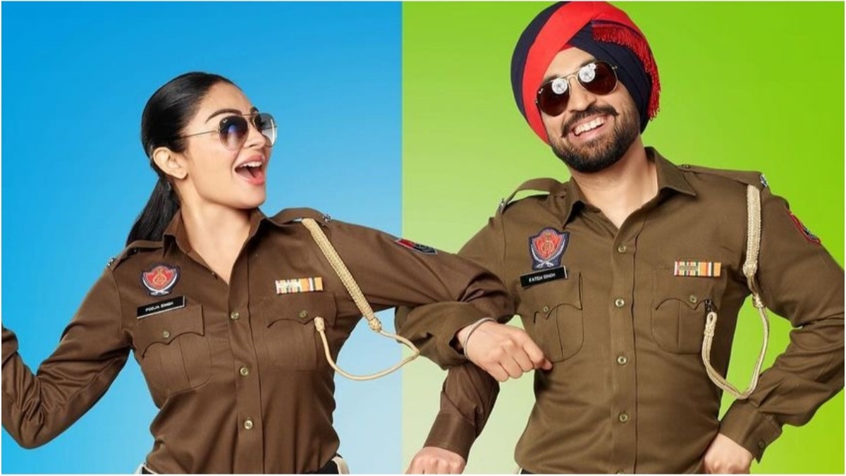 Diljit Dosanjh and Neeru Bajwa