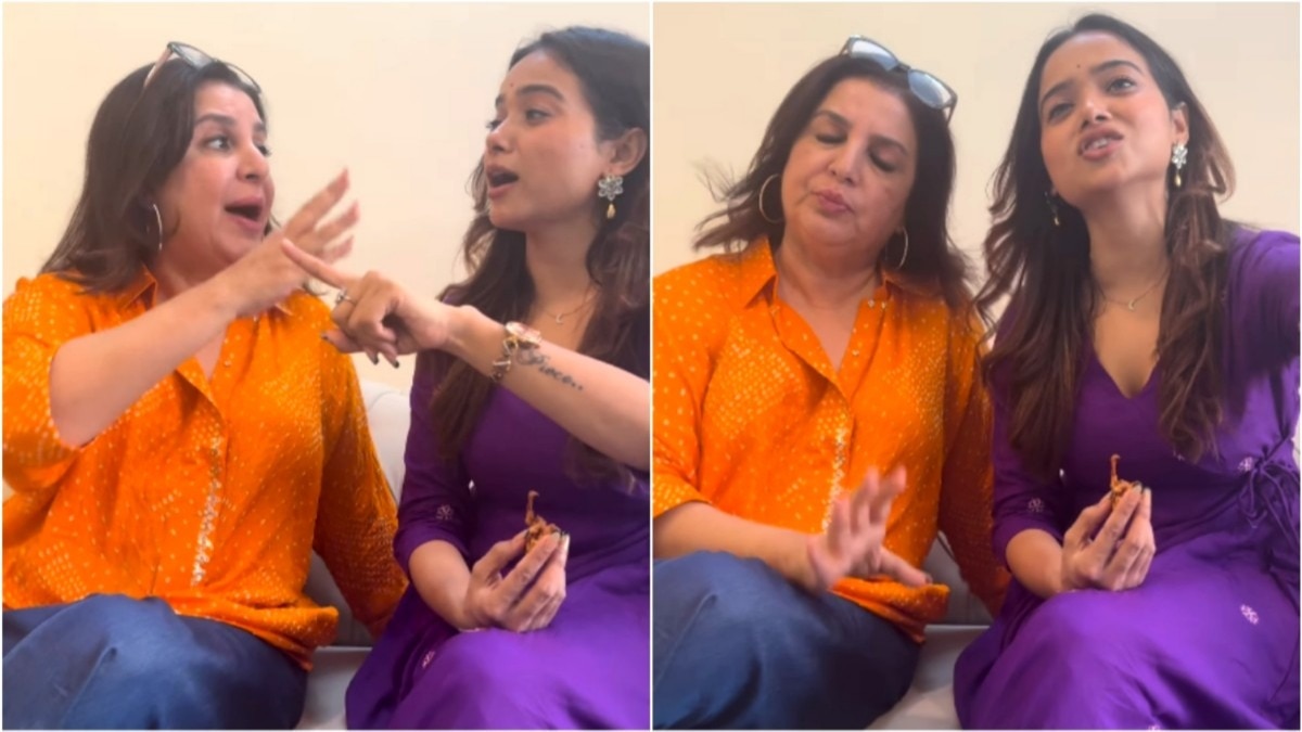 Farah Khan and Manisha Rani