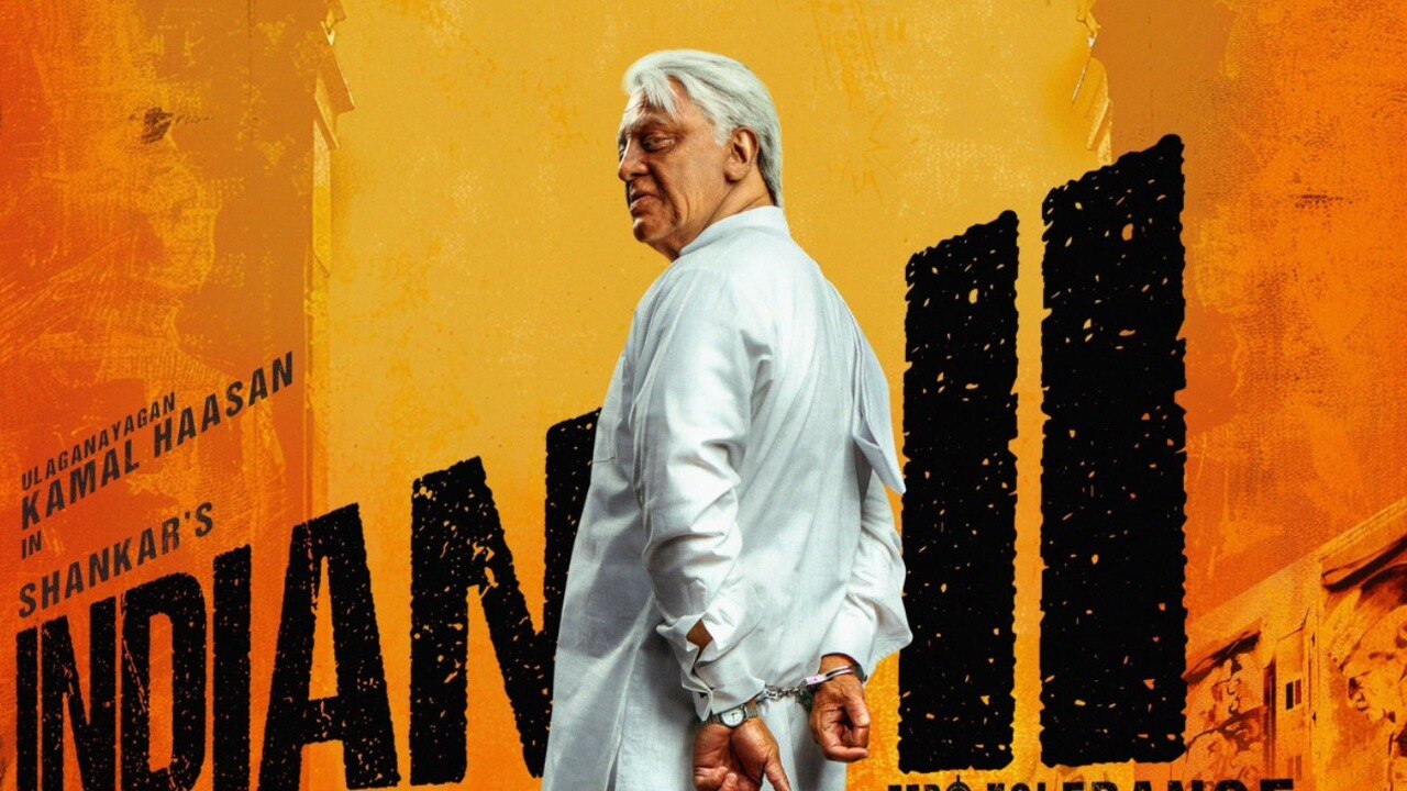 A poster of 'Indian 2'.