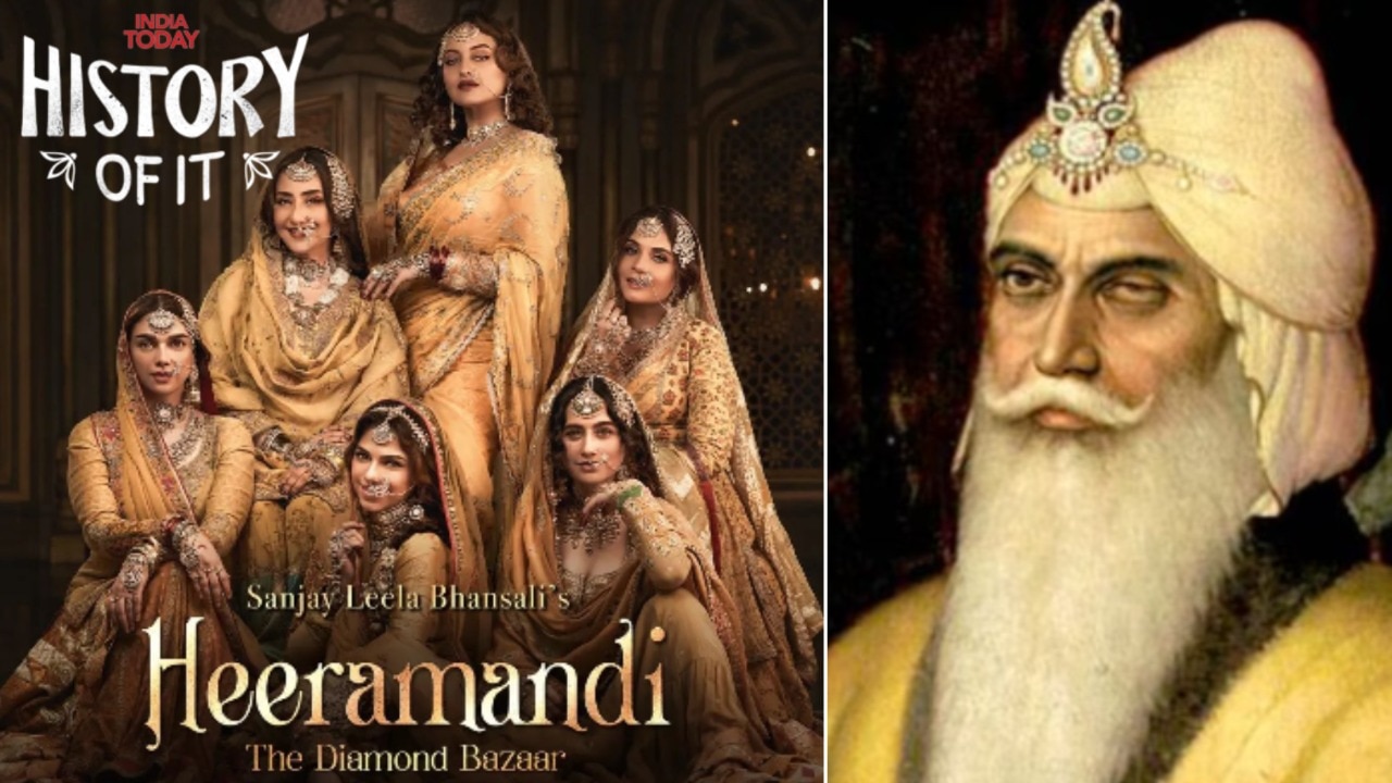 Maharaja Ranjit Singh's profound affection for Moran, a dancer from Heera Mandi in Lahore, made him marry her. (Image: Instagram/HeeramandiNetflix/File)