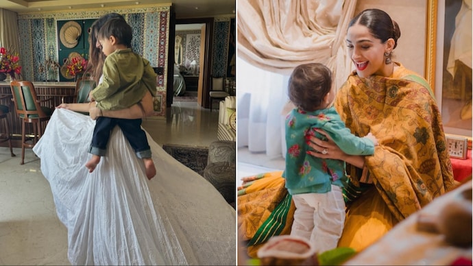 Sonam Kapoor enjoyed her Sunday dance with Vayu.