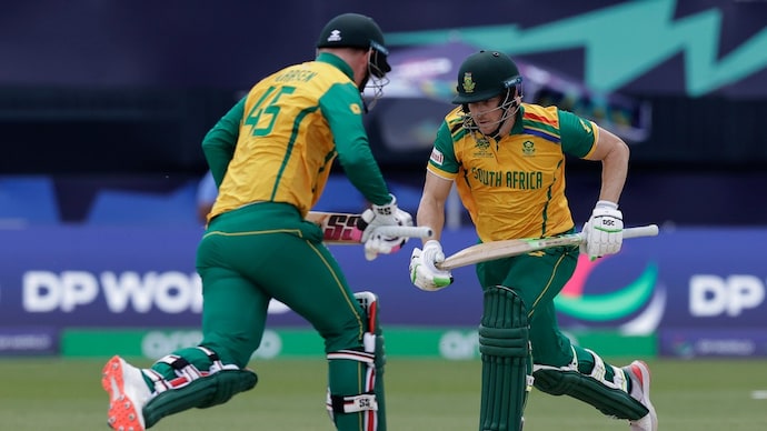 ડેવિડ મિલર અને હેનરિક ક્લાસેન BAN સામે તેમની ભાગીદારી દરમિયાન.  (એપી ફોટો) ડેવિડ મિલર અને હેનરિક ક્લાસેન