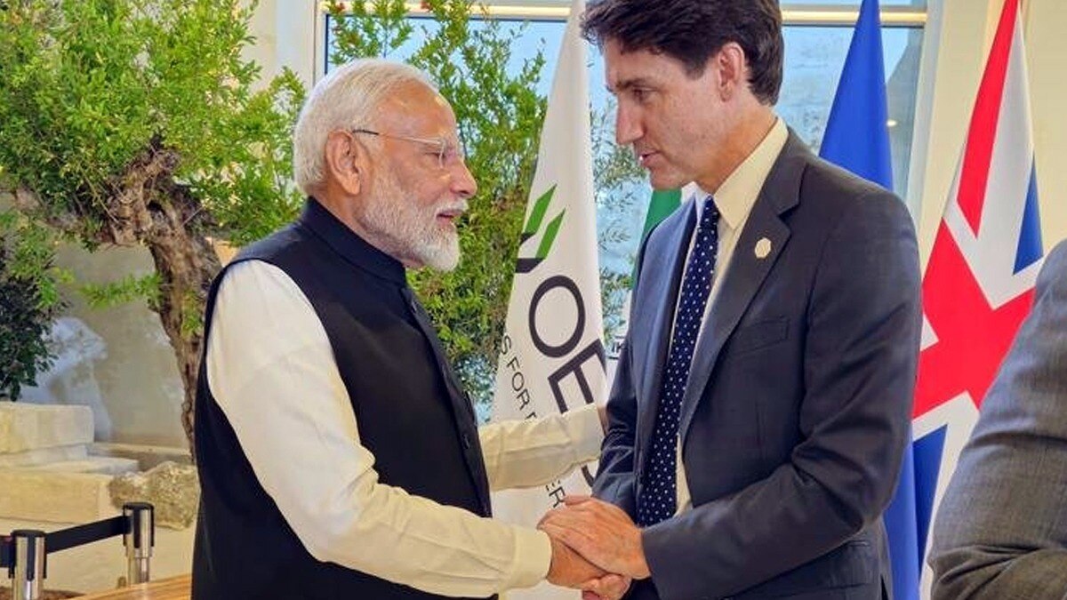  Justin Trudeau and PM Modi