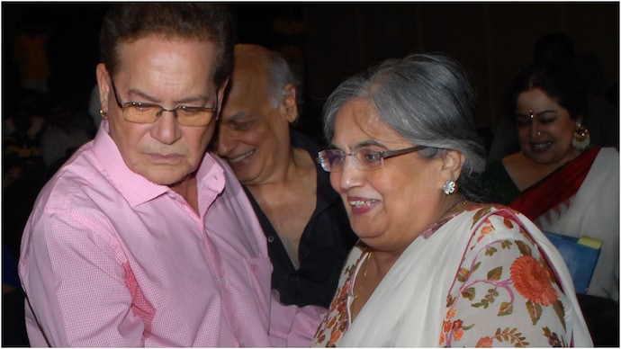 Salim Khan and Salma Khan at an event. (Photo: Getty Images) Salim Khan and Salma Khan