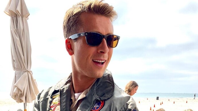 Glen Powell starred in Top Gun: Maverick (Photo: Glen/Instagram) Glenn Powell