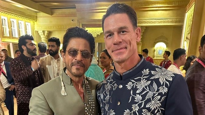 John Cena, Shah Rukh Khan