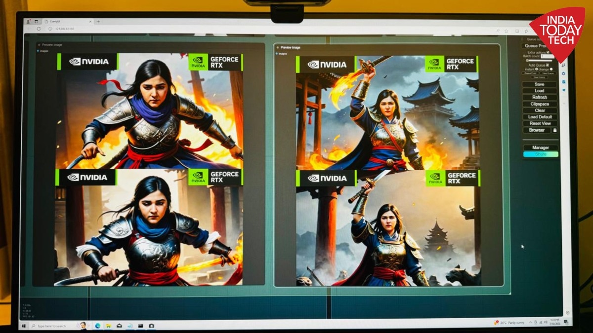 Nvidia launches AI tool that will help Indian gamers transform themselves into game characters Nvidia launches AI tool that will help Indian gamers transform themselves into game characters