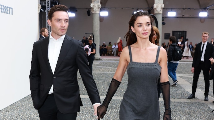 Amy Jackson and Ed Westwick will marry on the Amalfi Coast in Italy. (Photo Credit: Arnold Jarocki/Getty Images) Amy Jackson Ed Westwick