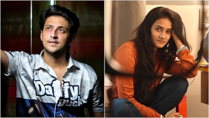 Kinshuk Vaidya and Diksha Nagpal got engaged recently. (Credits: Instagram/@kinshukvaidya54, @diikshanagpal) Kinshuk Vaidya and Diksha Nagpal got engaged recently. (Credits: Instagram/@kinshukvaidya54, @diikshanagpal)